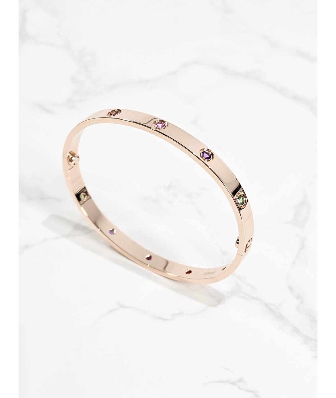 CARTIER Золотой браслет из розового золота, фото 2