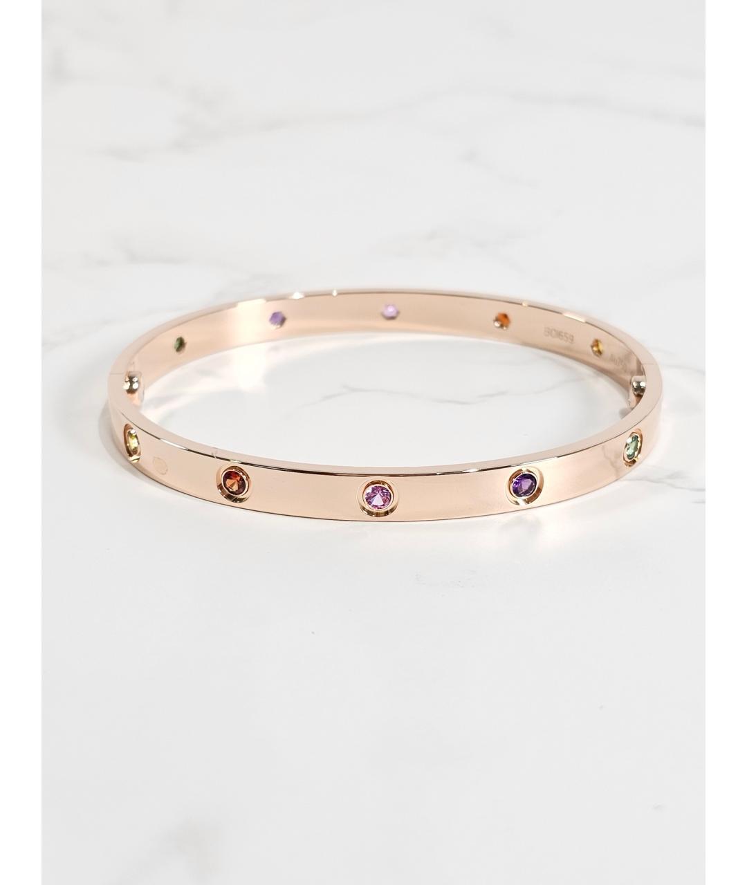 CARTIER Золотой браслет из розового золота, фото 3