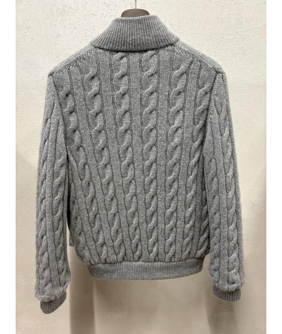 ELEVENTY Серая кашемировая куртка, фото 2