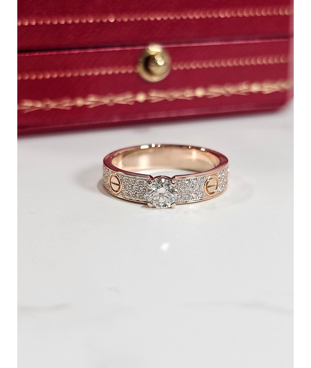 CARTIER Золотое кольцо из розового золота, фото 2
