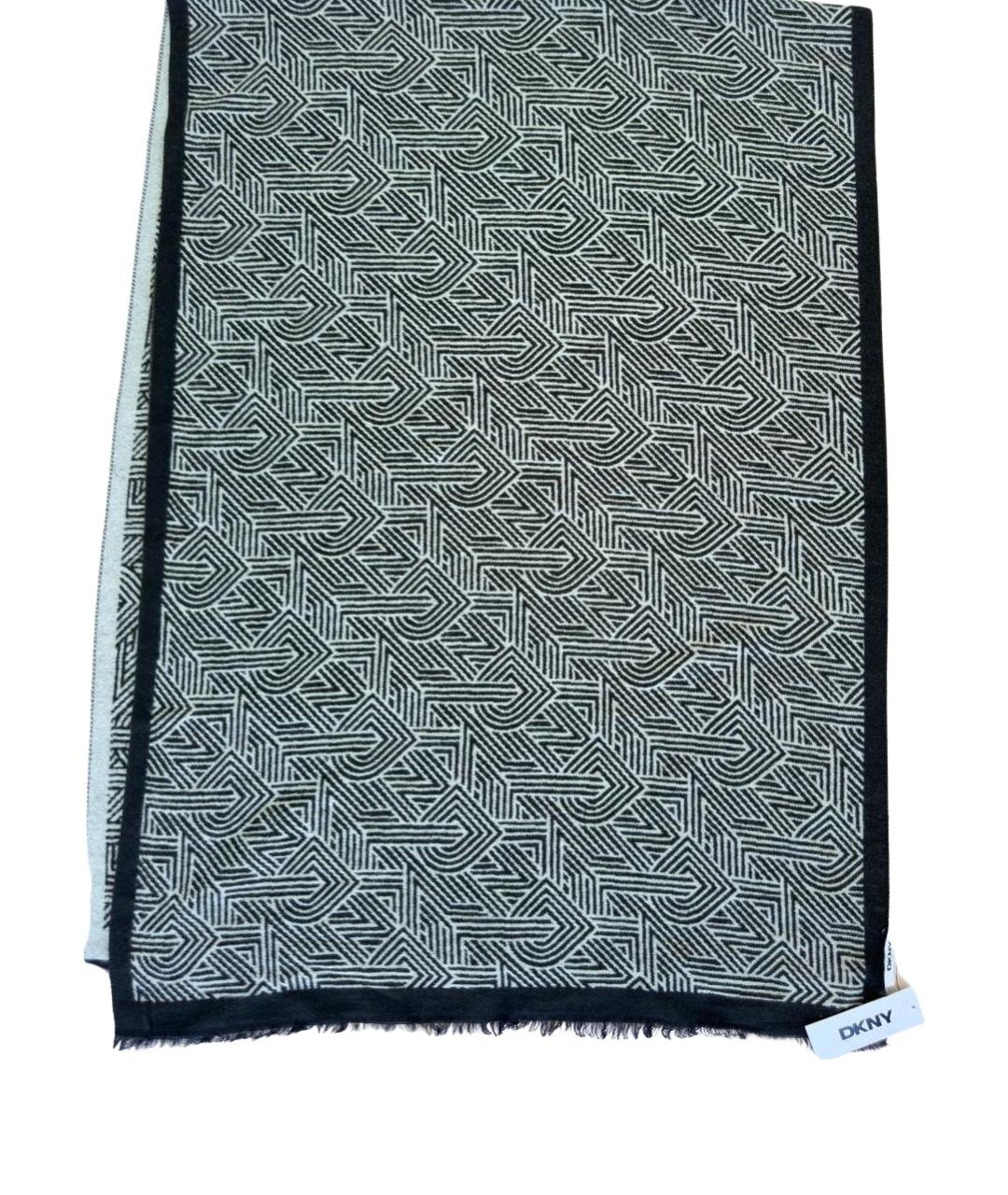 DKNY Черный шарф, фото 1