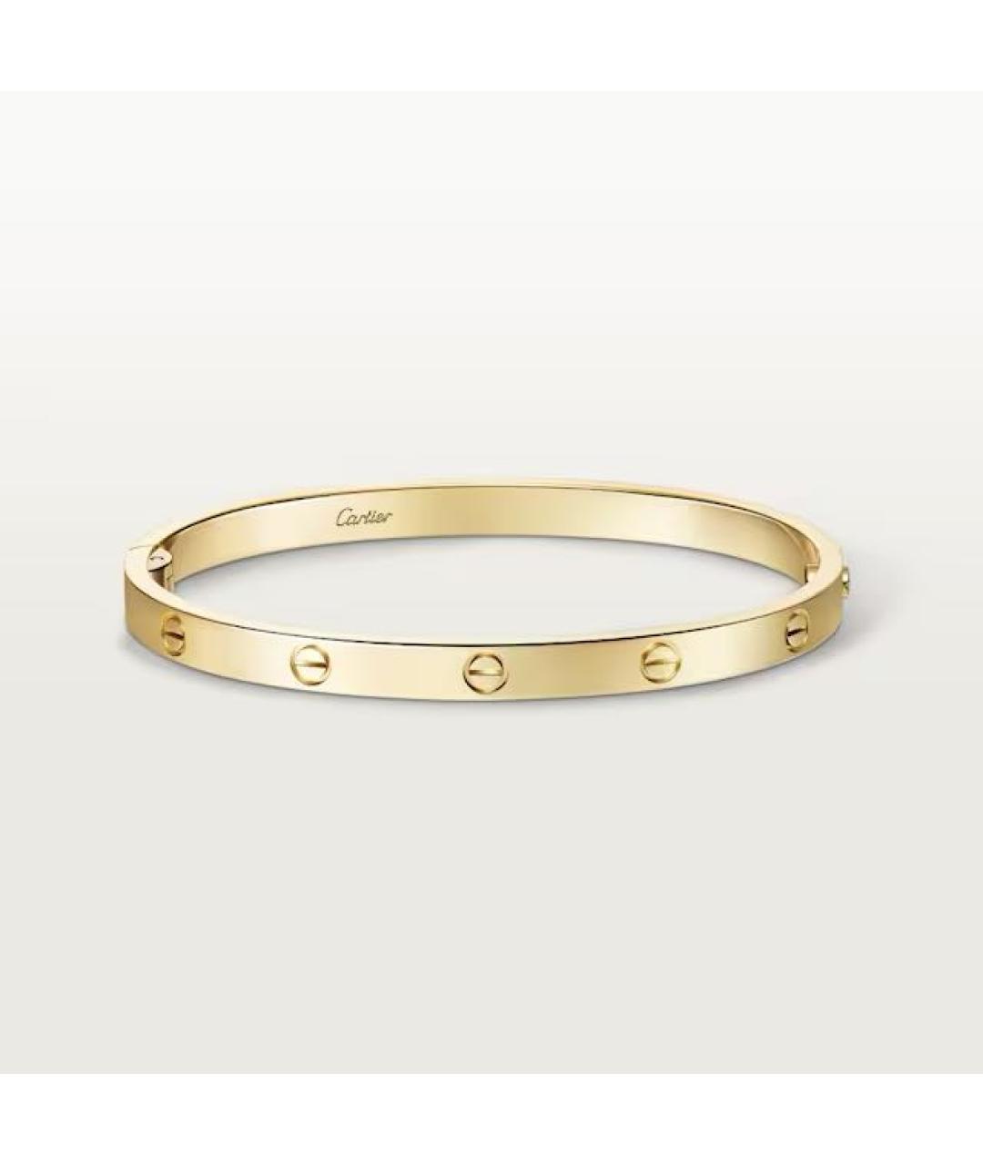 CARTIER Золотой браслет из желтого золота, фото 8