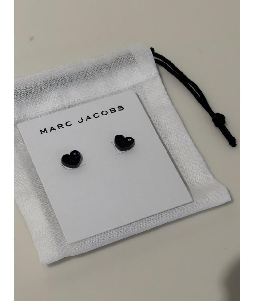 MARC JACOBS Черные серьги, фото 2
