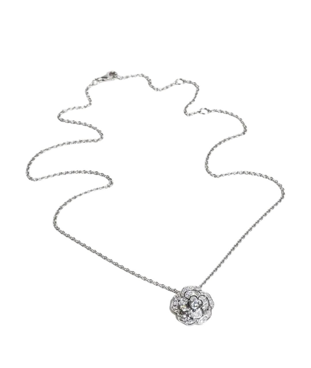 CHANEL Серебряная подвеска из белого золота, фото 1