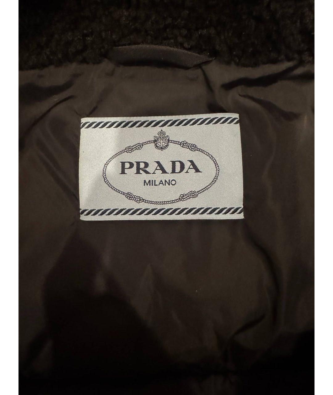 PRADA Черный пуховик, фото 3