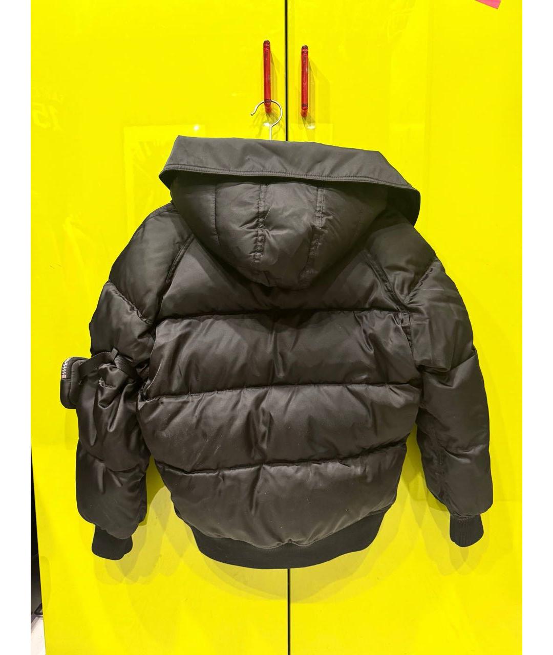 PRADA Черный пуховик, фото 2