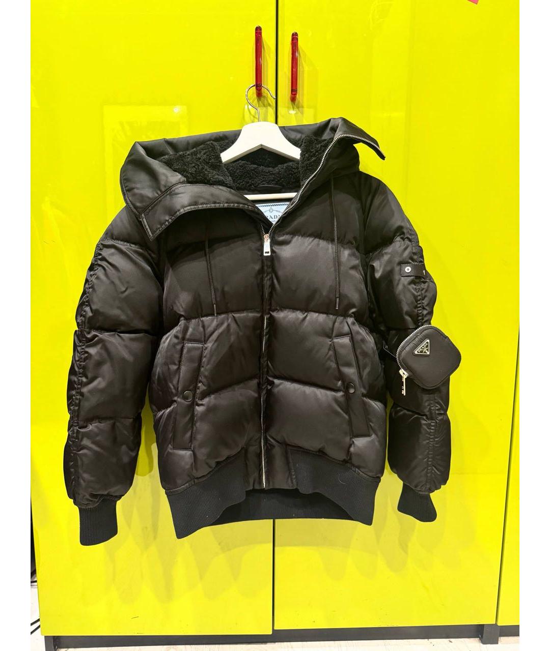 PRADA Черный пуховик, фото 6