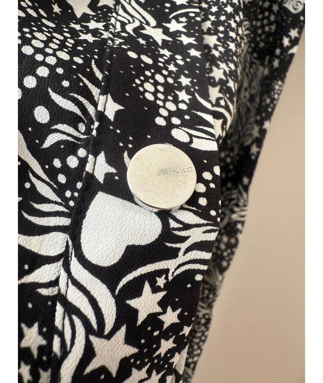 PINKO Серое вискозное коктейльное платье, фото 6