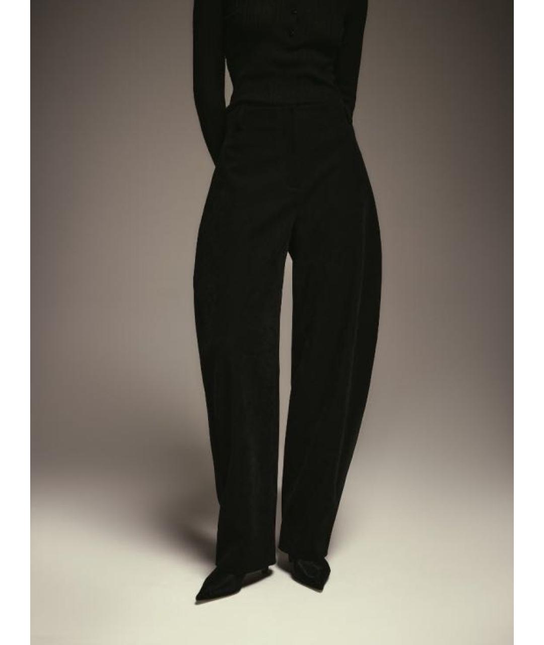 AUTENTIMENTS Черные брюки широкие, фото 2