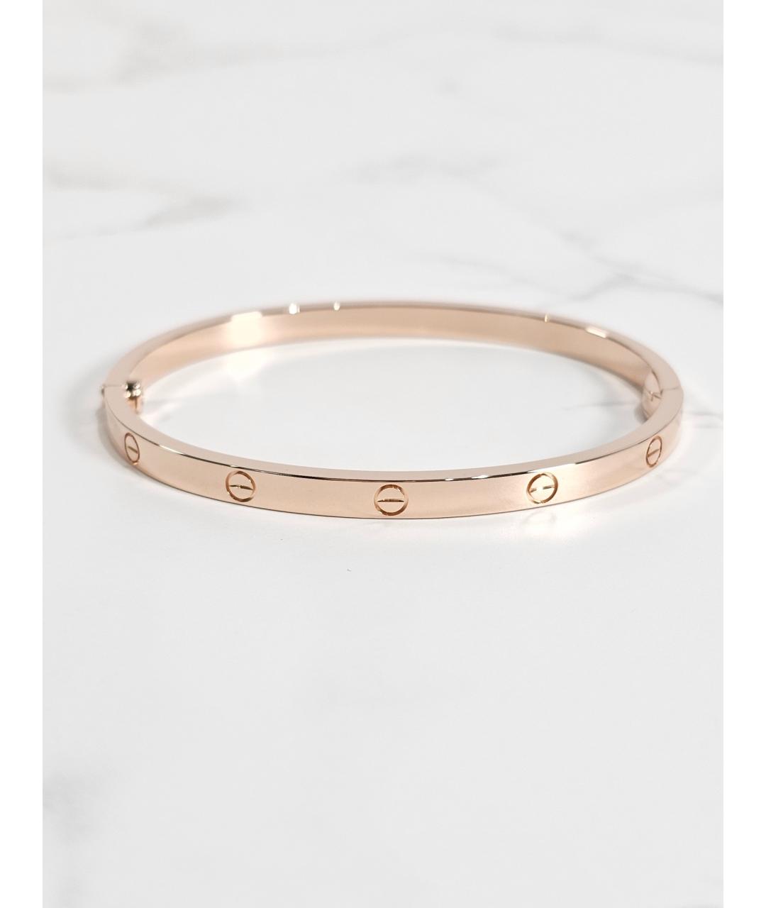 CARTIER Золотой браслет из розового золота, фото 2