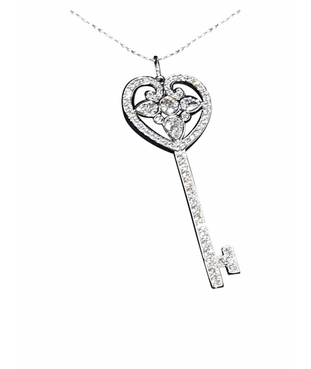 TIFFANY&CO Серебряное колье из белого золота, фото 1