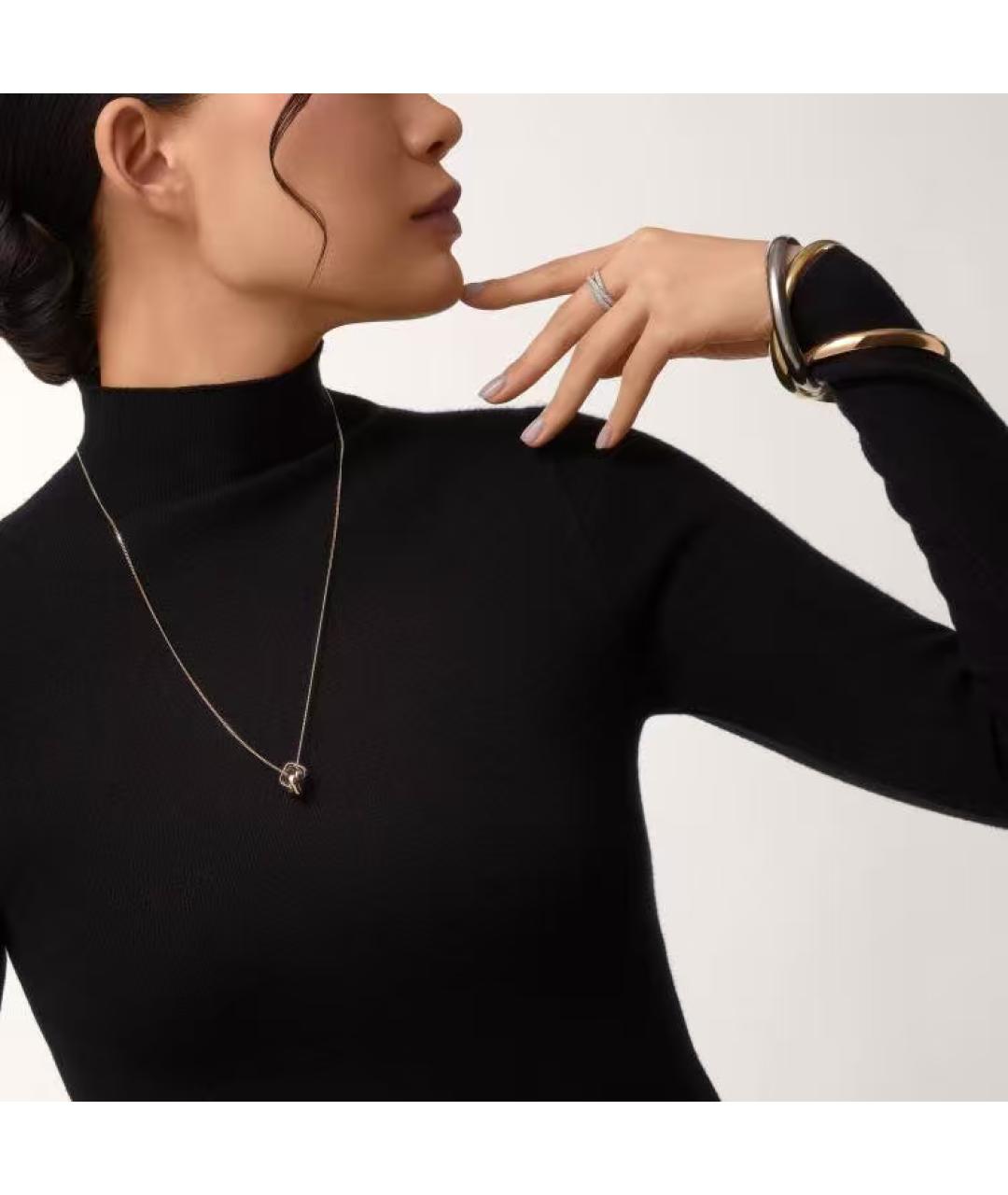 CARTIER Золотое колье из белого золота, фото 3