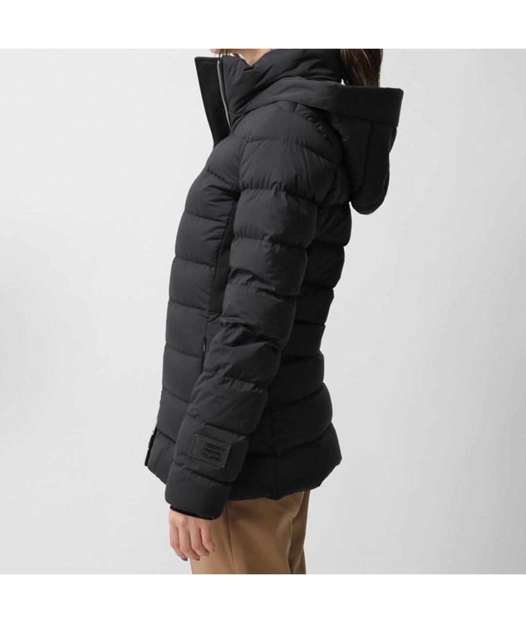 BURBERRY Черный пуховик, фото 4
