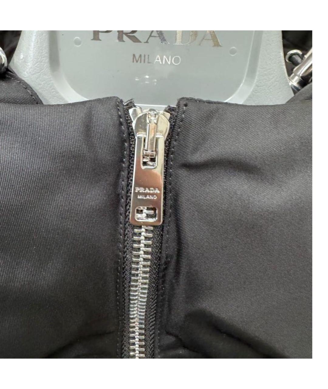 PRADA Черный пуховик, фото 4