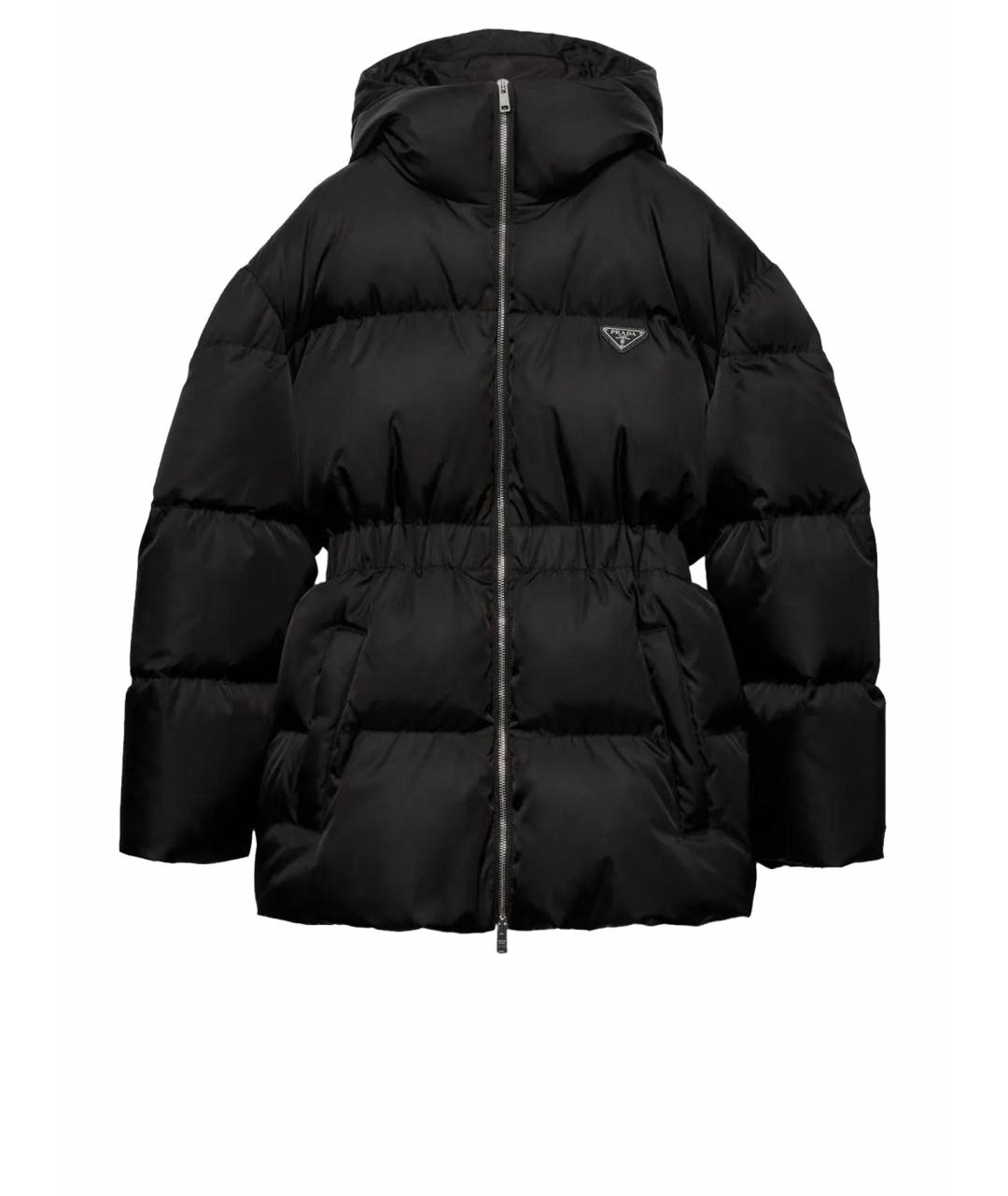 PRADA Черный пуховик, фото 1