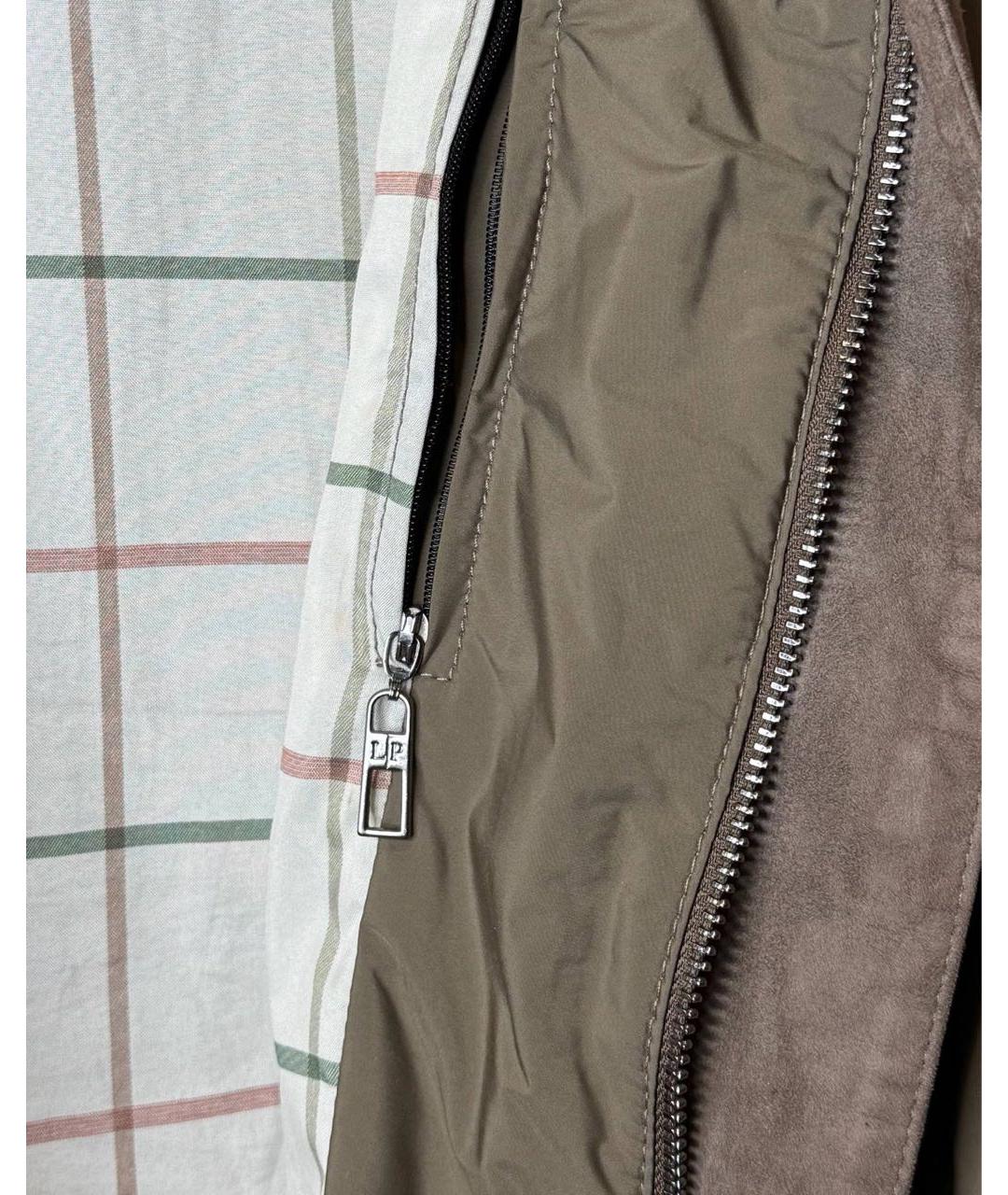 LORO PIANA Коричневая куртка, фото 4