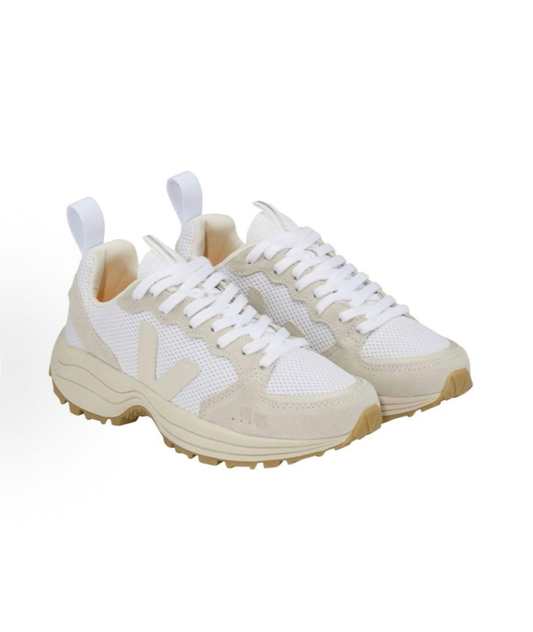 VEJA Бежевые замшевые кроссовки, фото 2