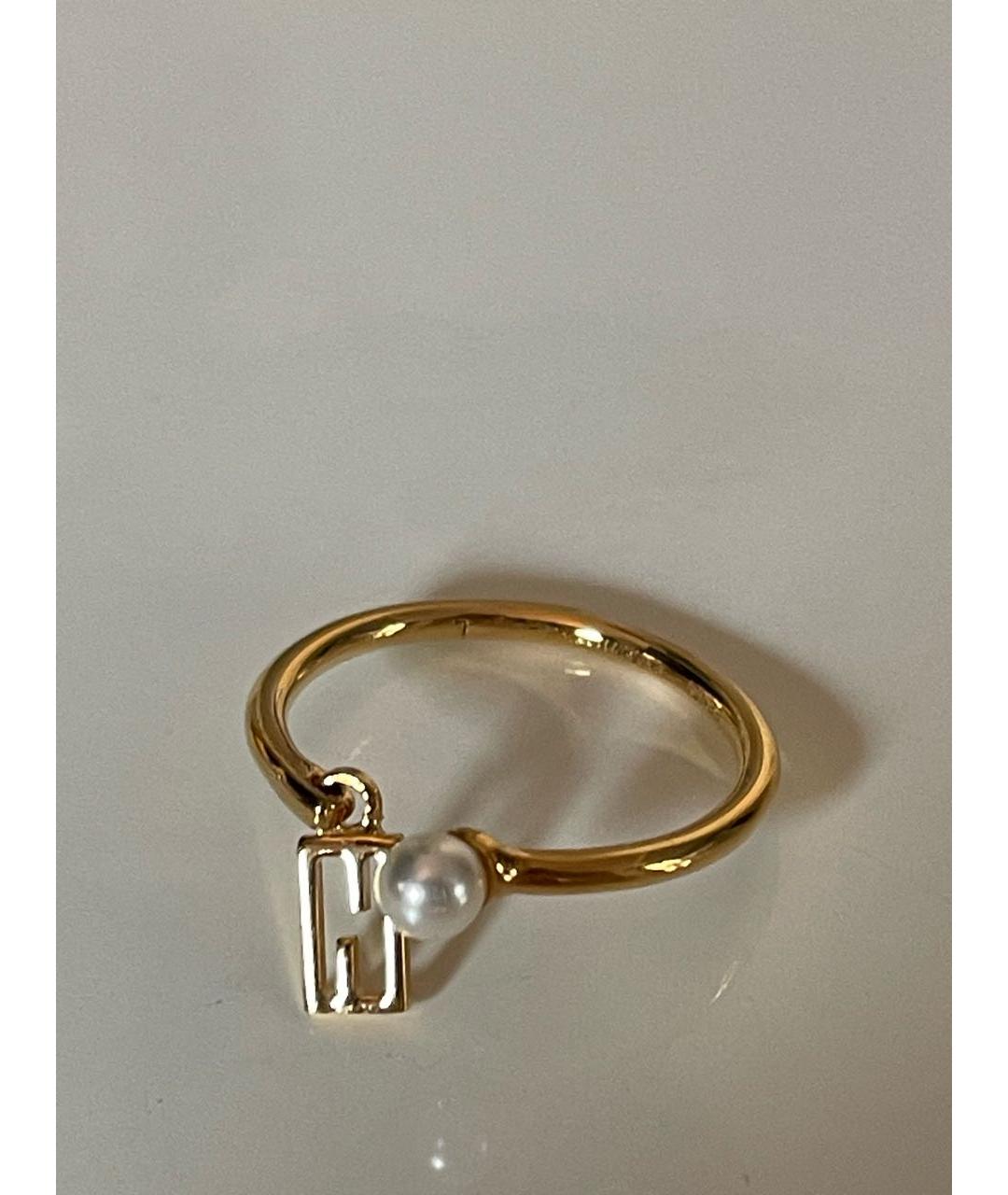FENDI Золотое кольцо, фото 2