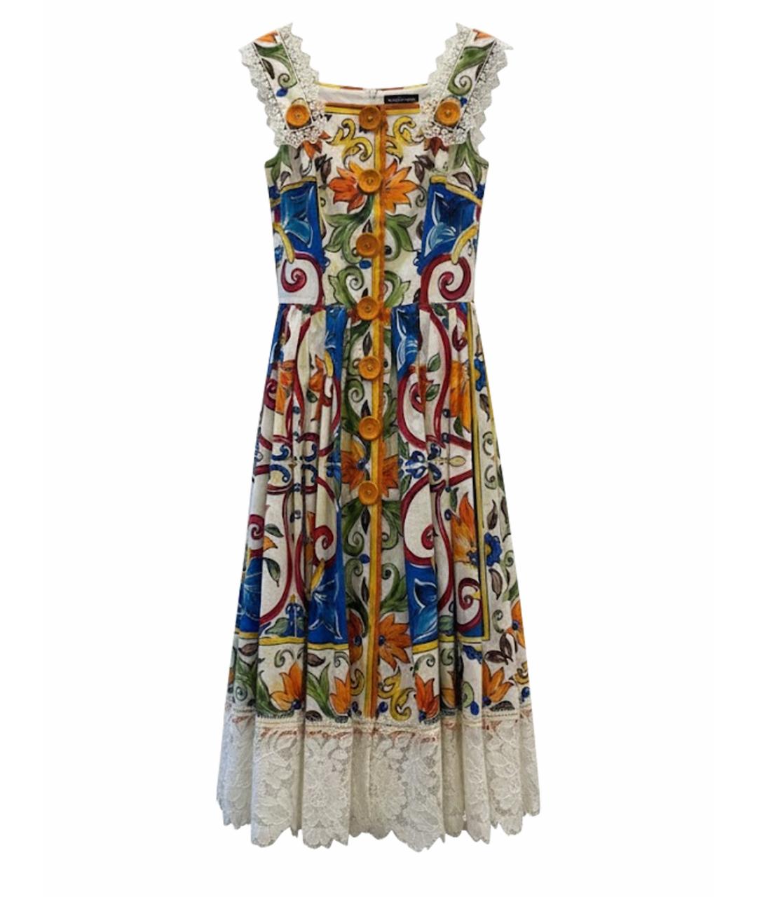 DOLCE&GABBANA Хлопковое повседневное платье, фото 1