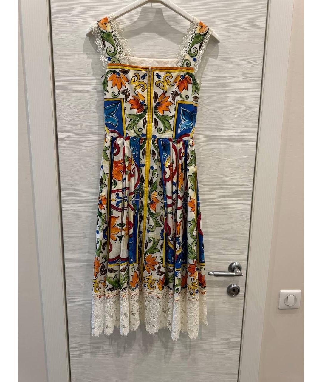 DOLCE&GABBANA Хлопковое повседневное платье, фото 2