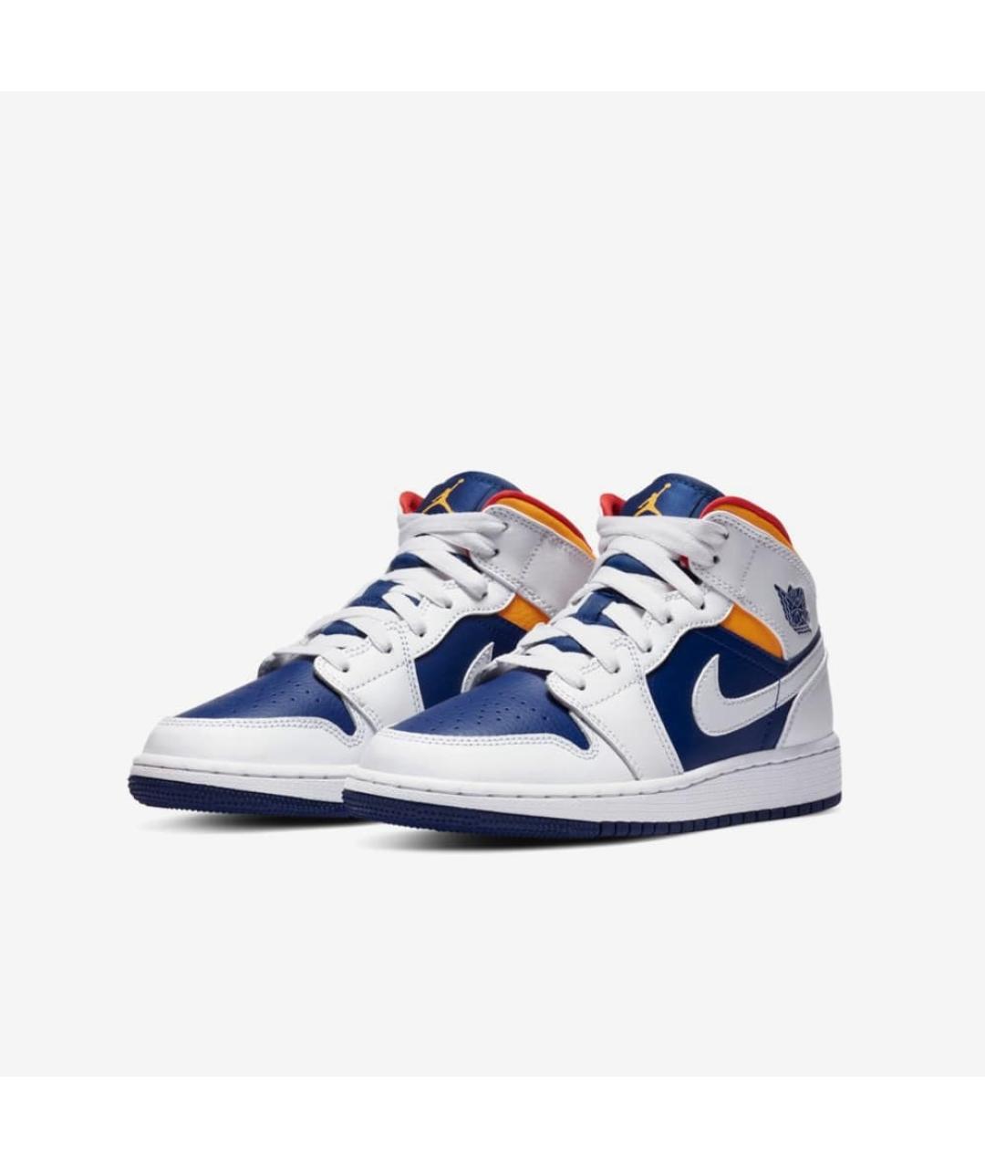 JORDAN Мульти кожаные кроссовки, фото 4