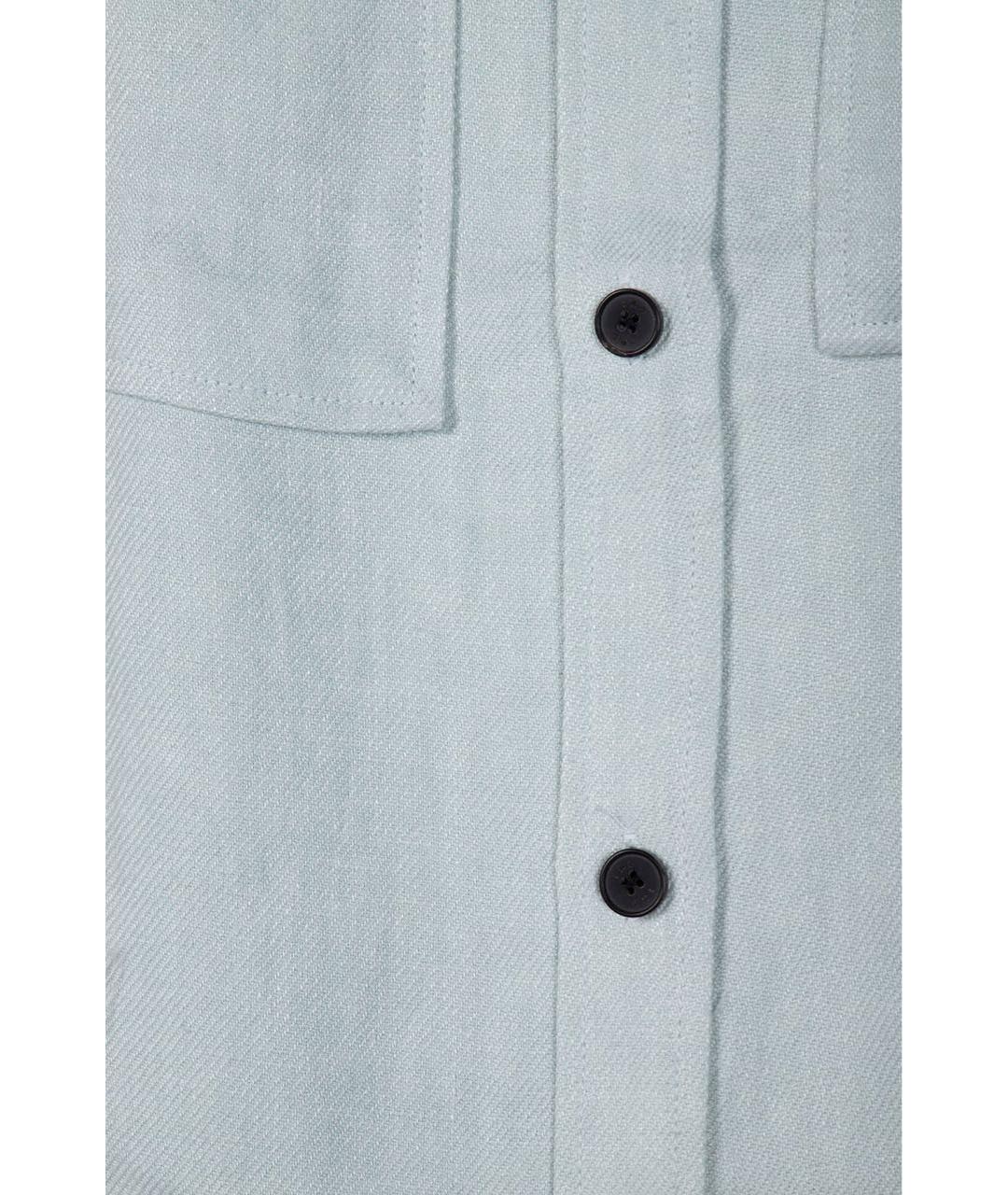 IRO Голубая льняная кэжуал рубашка, фото 4