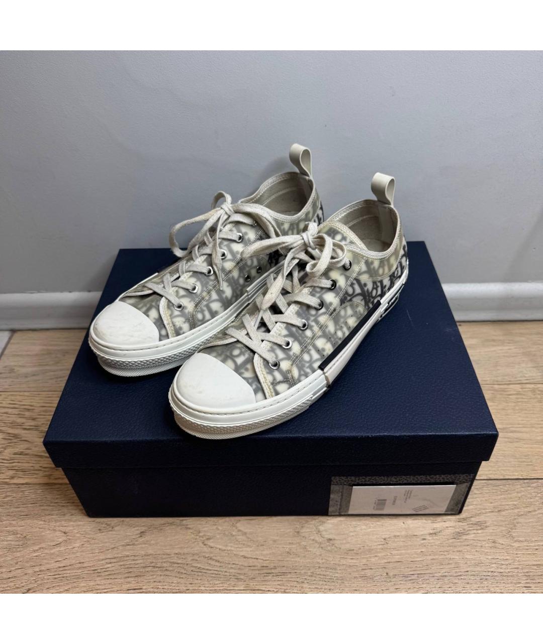 CHRISTIAN DIOR Белые низкие кроссовки / кеды, фото 3