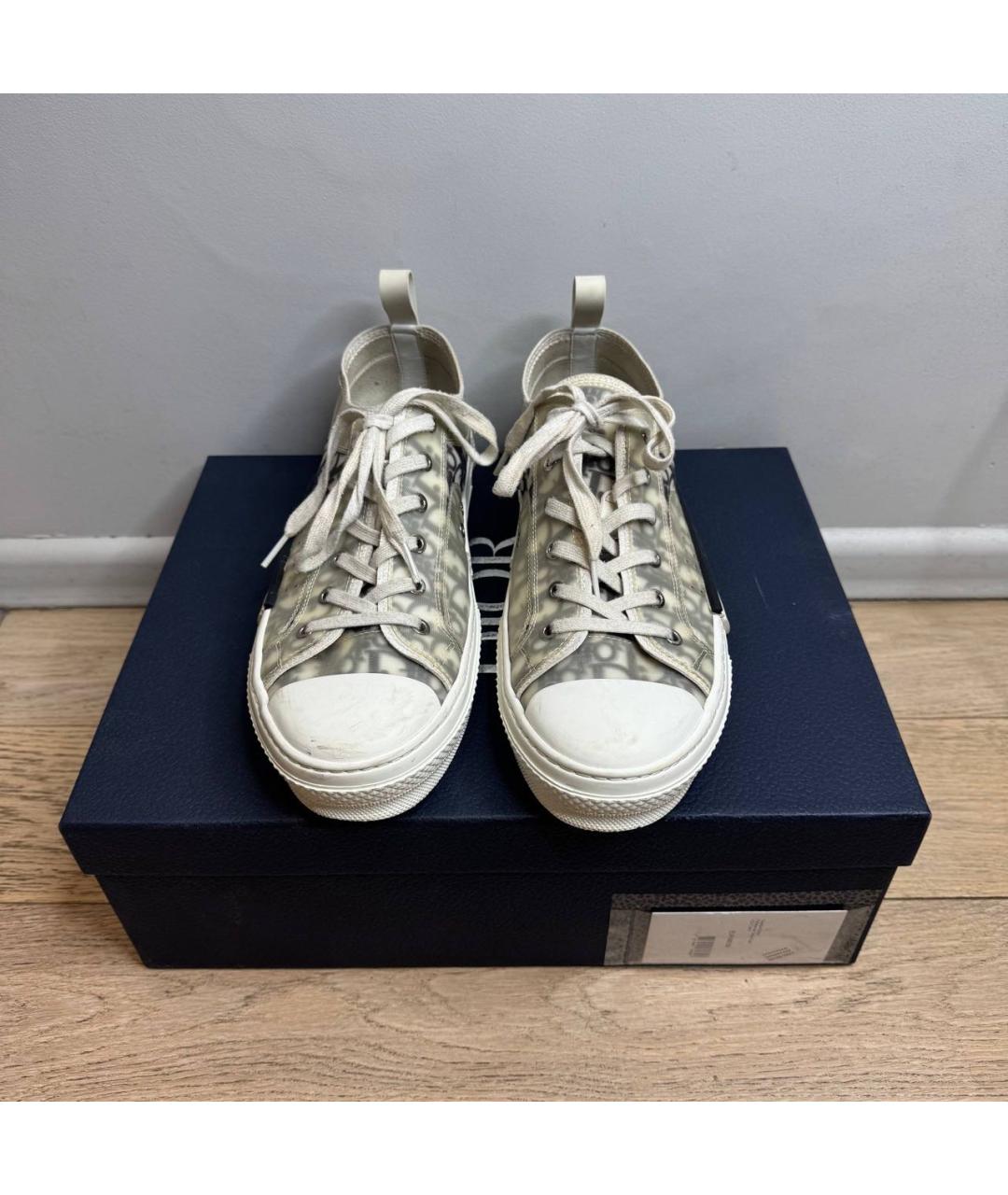 CHRISTIAN DIOR Белые низкие кроссовки / кеды, фото 2