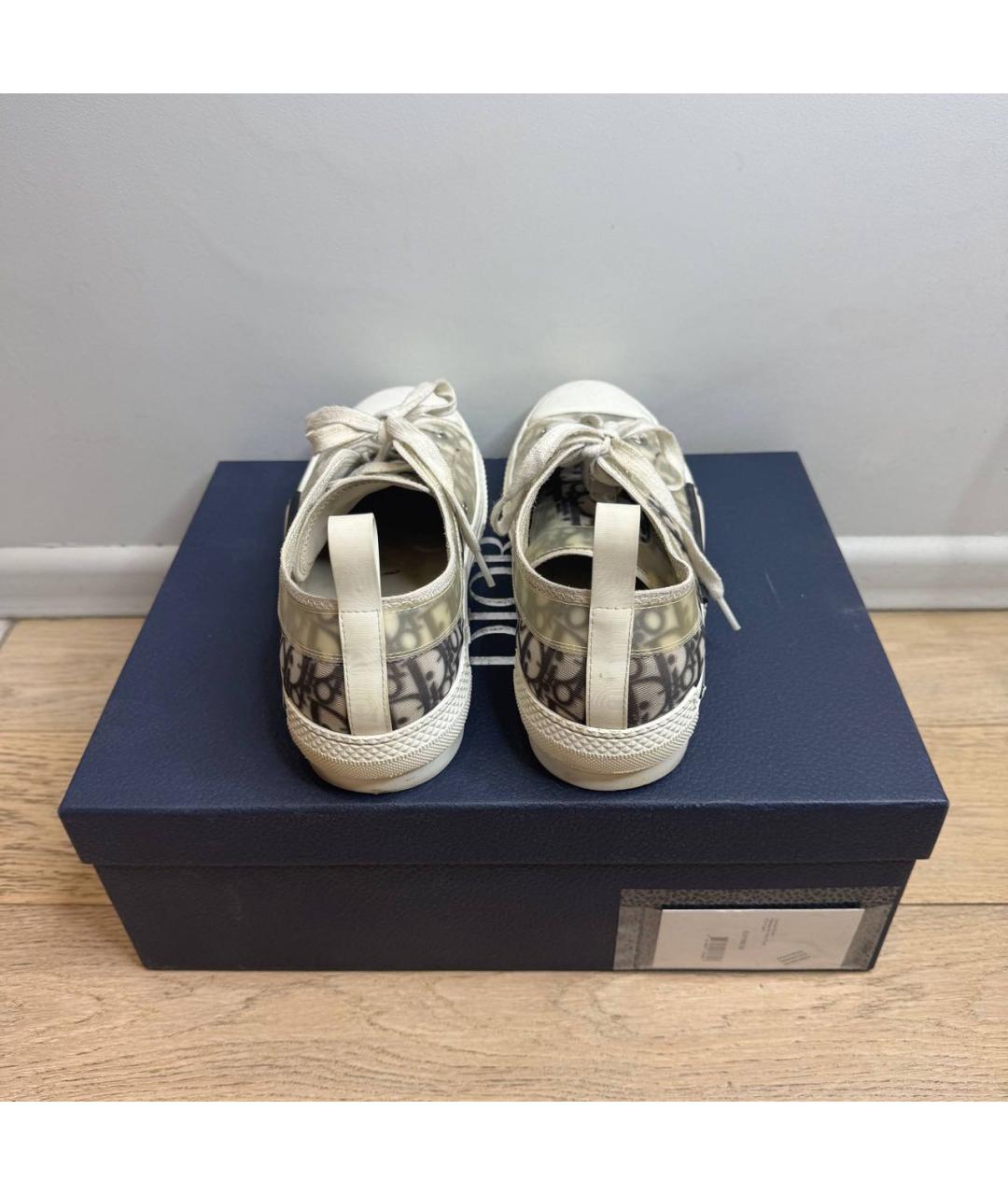CHRISTIAN DIOR Белые низкие кроссовки / кеды, фото 4