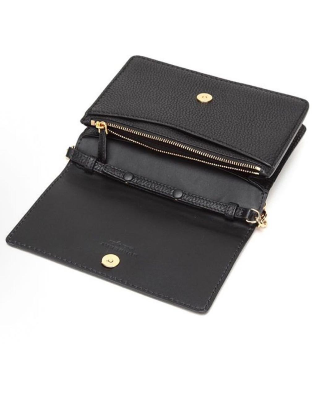 BURBERRY Черная кожаная сумка через плечо, фото 3