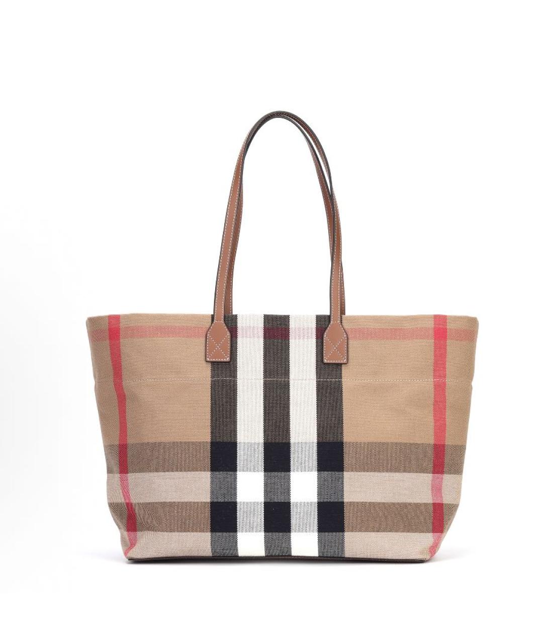 BURBERRY Бежевая сумка тоут, фото 9