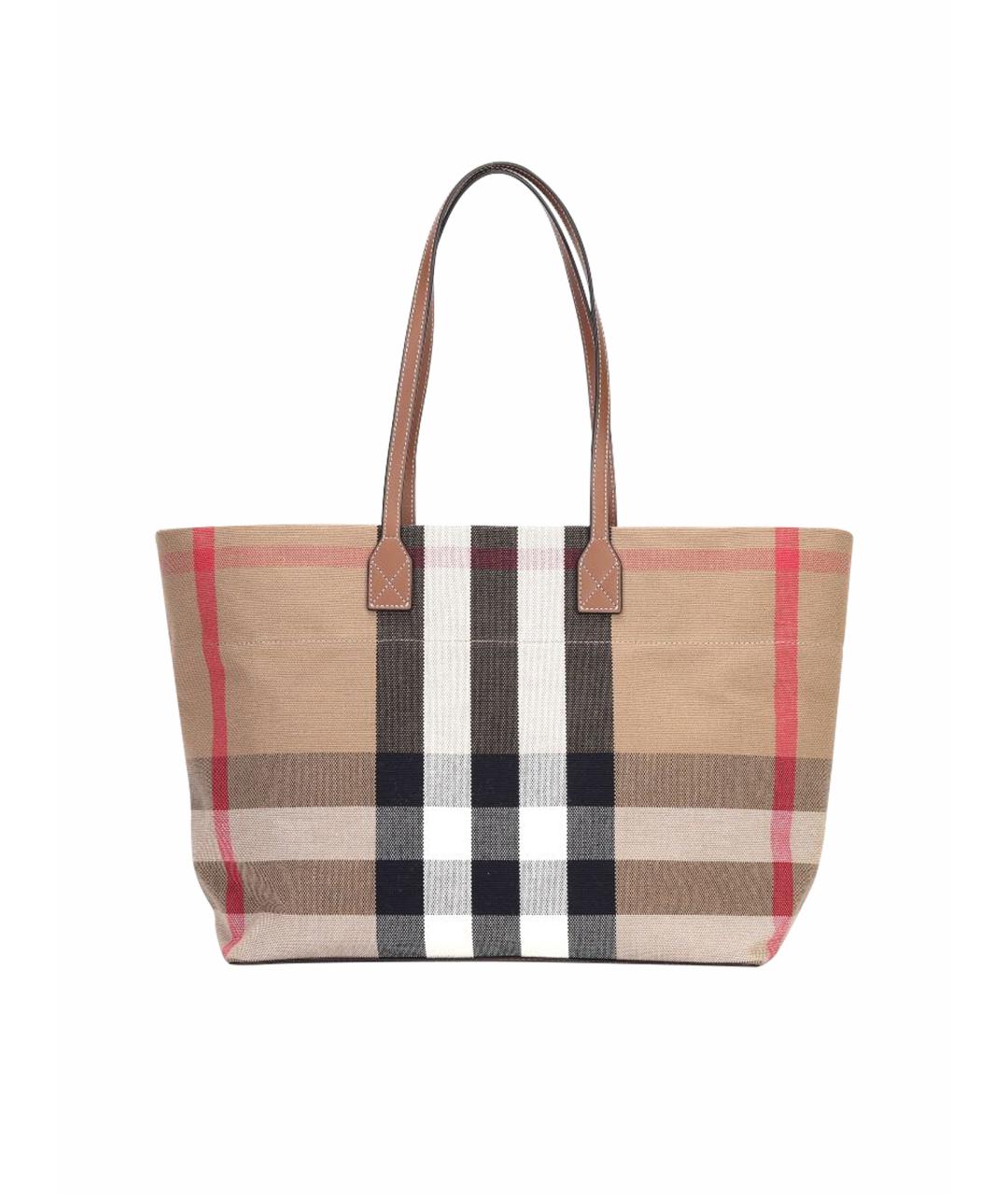 BURBERRY Бежевая сумка тоут, фото 1