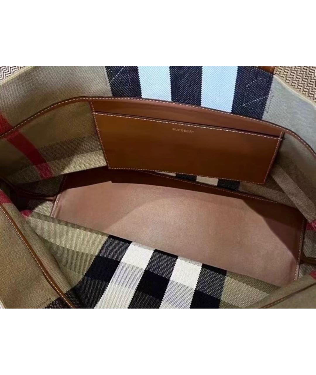 BURBERRY Бежевая сумка тоут, фото 8