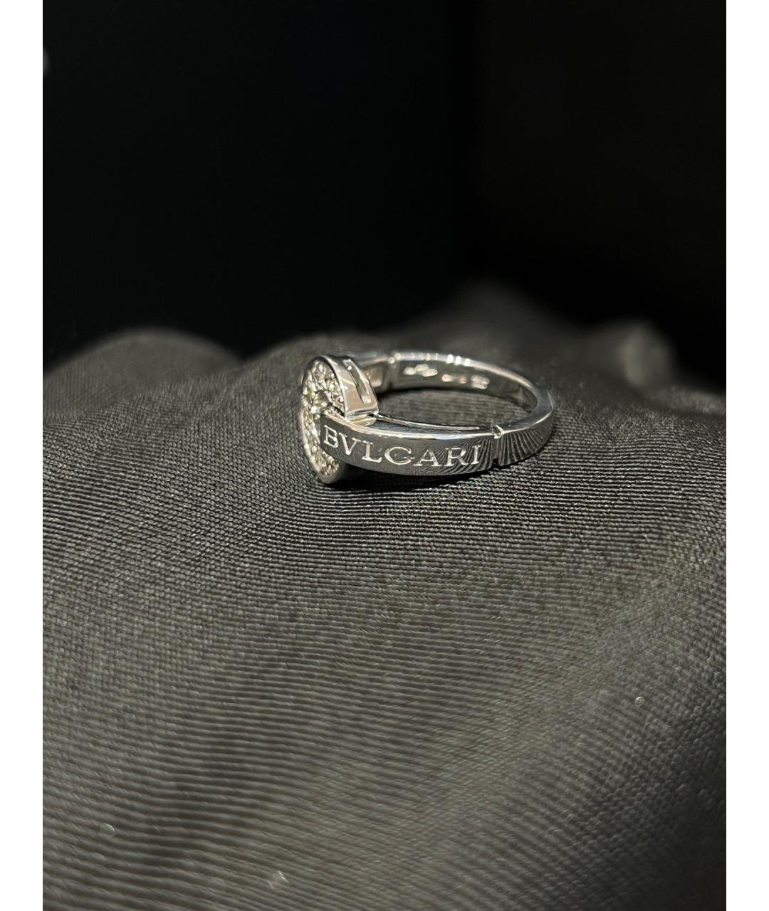 BVLGARI Серебряное кольцо из белого золота, фото 4