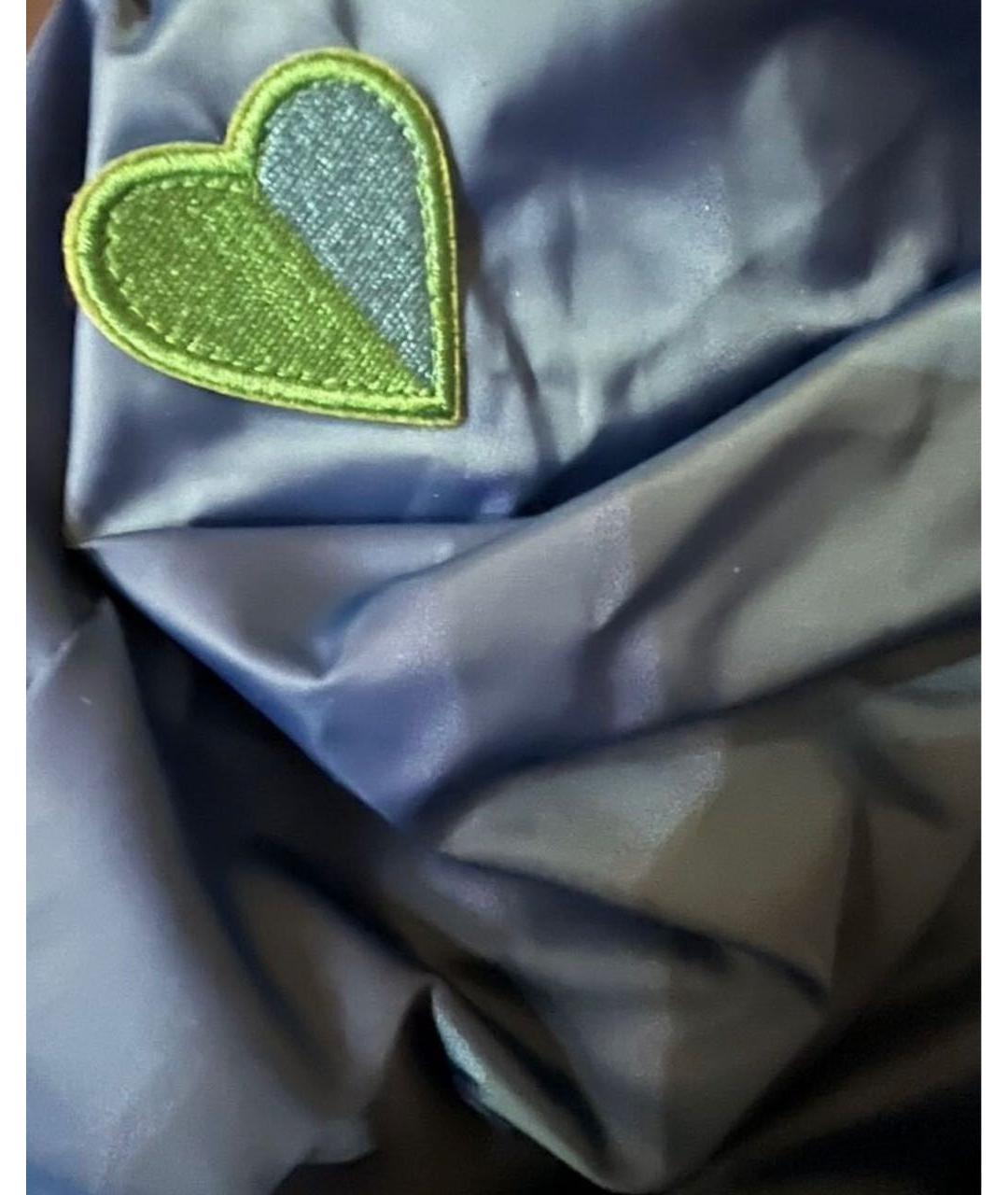 TORY BURCH Синий полиэстеровый пуховик, фото 6