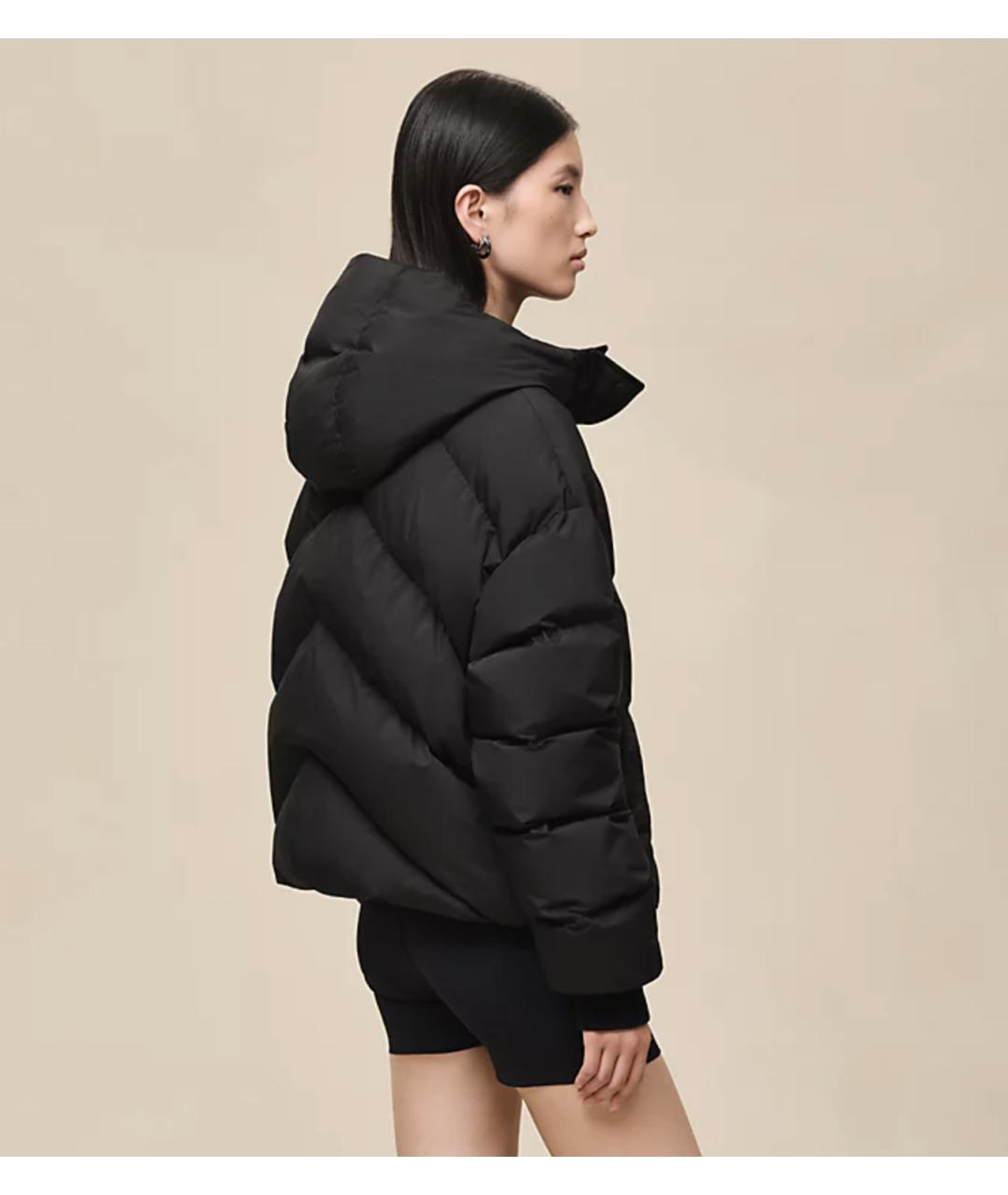 HERMES Черная полиэстеровая куртка, фото 2