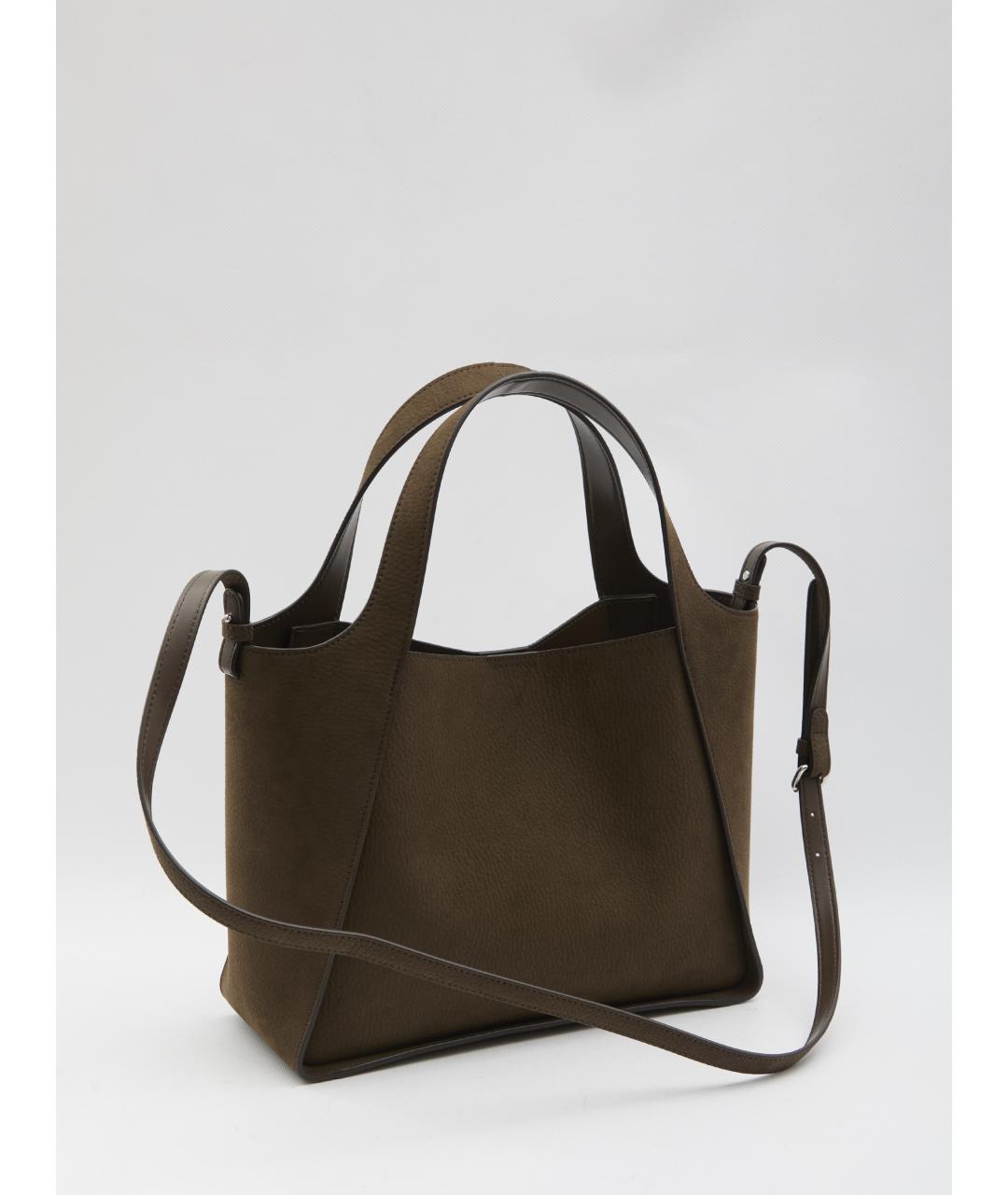 STELLA MCCARTNEY Коричневая сумка тоут, фото 2