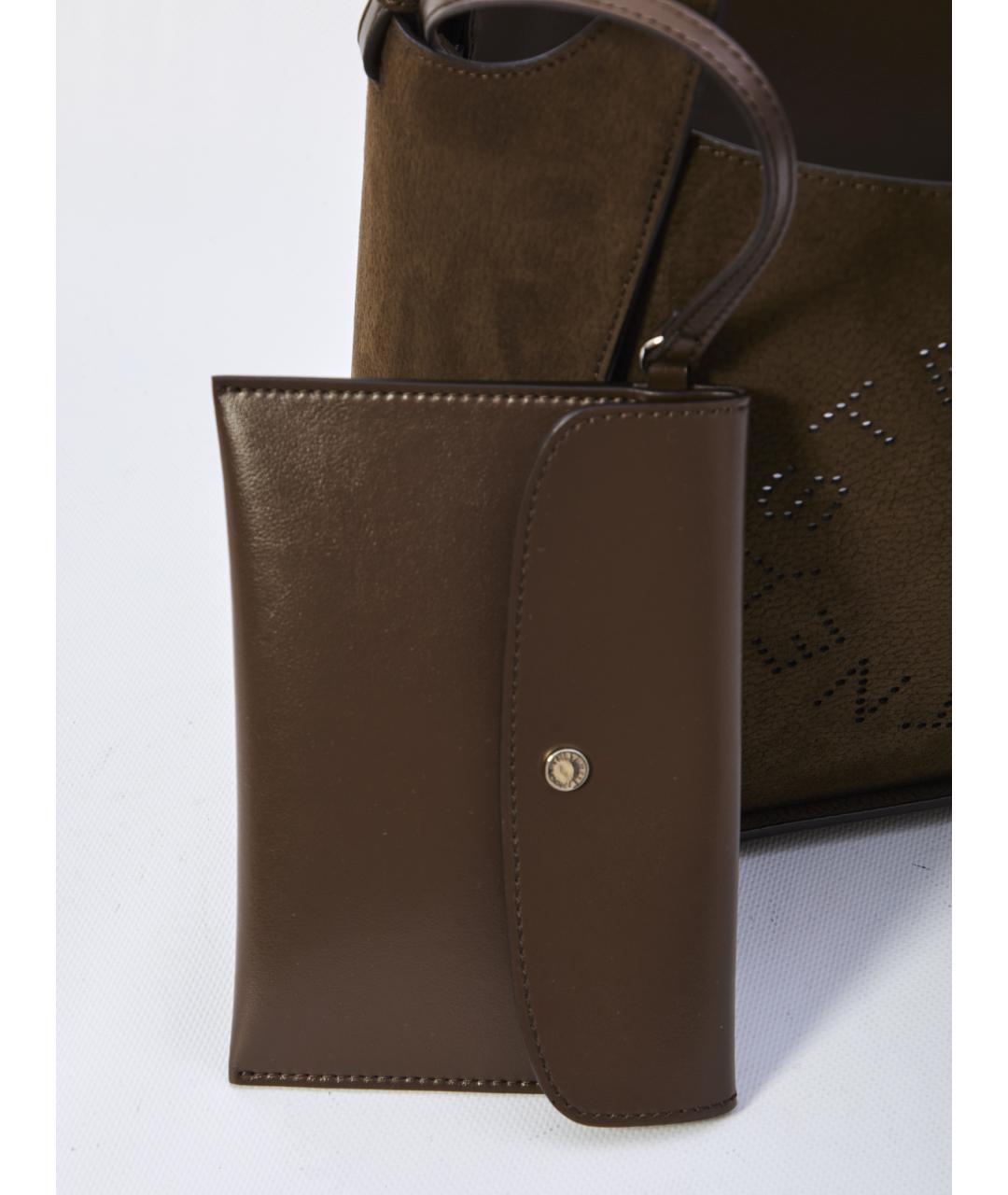 STELLA MCCARTNEY Коричневая сумка тоут, фото 4
