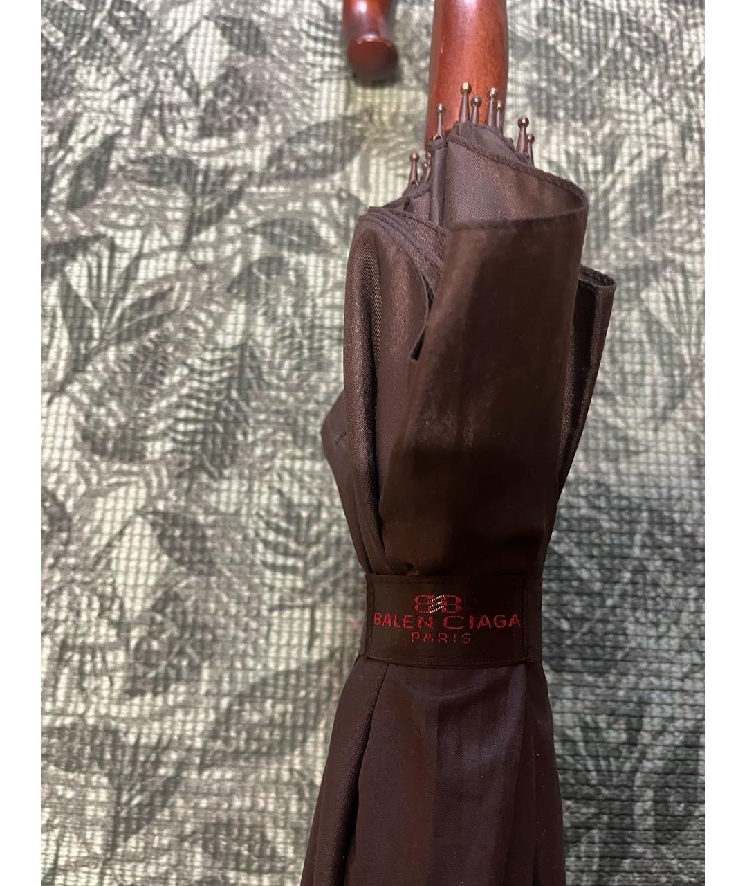 BALENCIAGA Черный зонт, фото 4