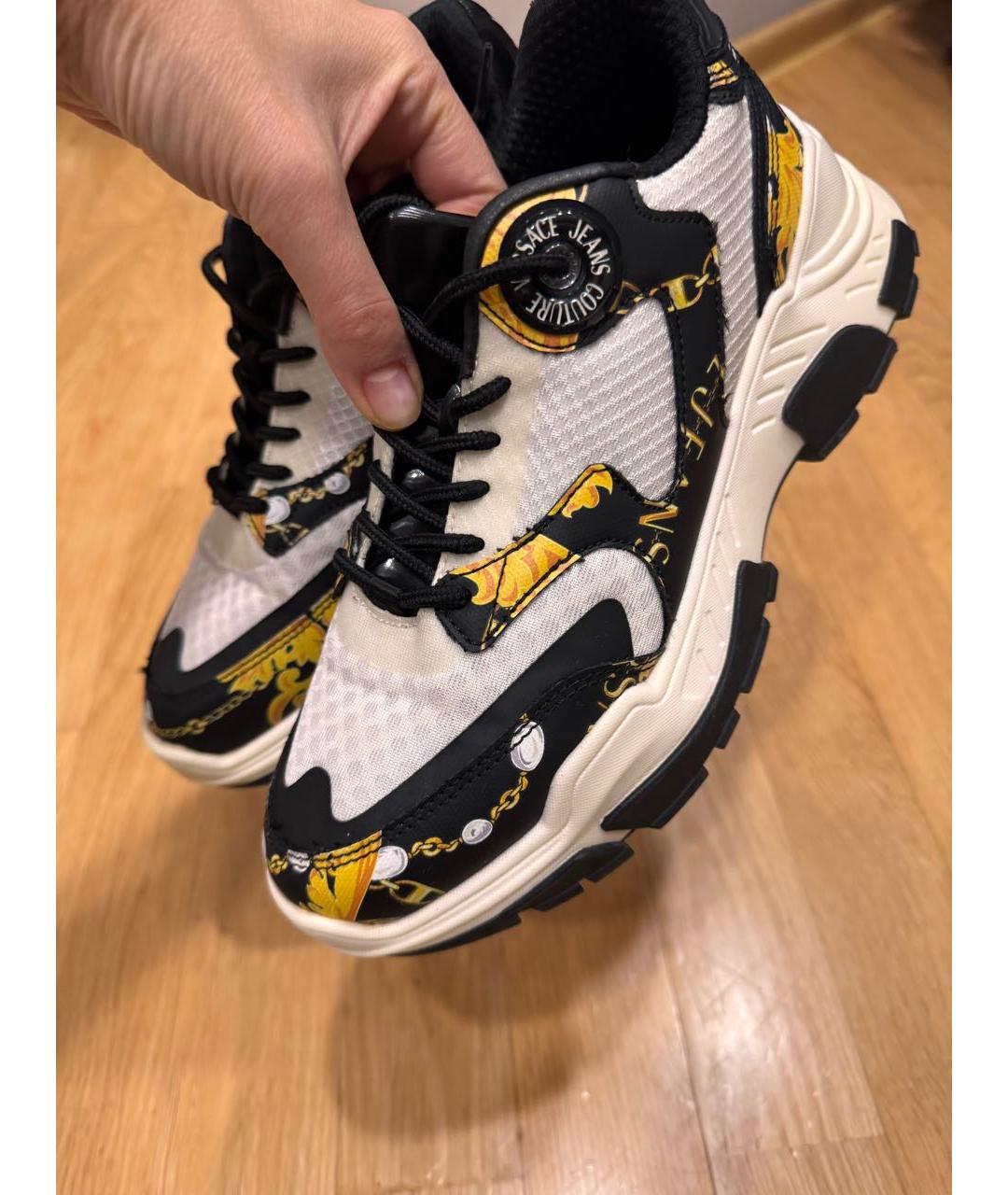 VERSACE JEANS COUTURE Белые кроссовки, фото 5