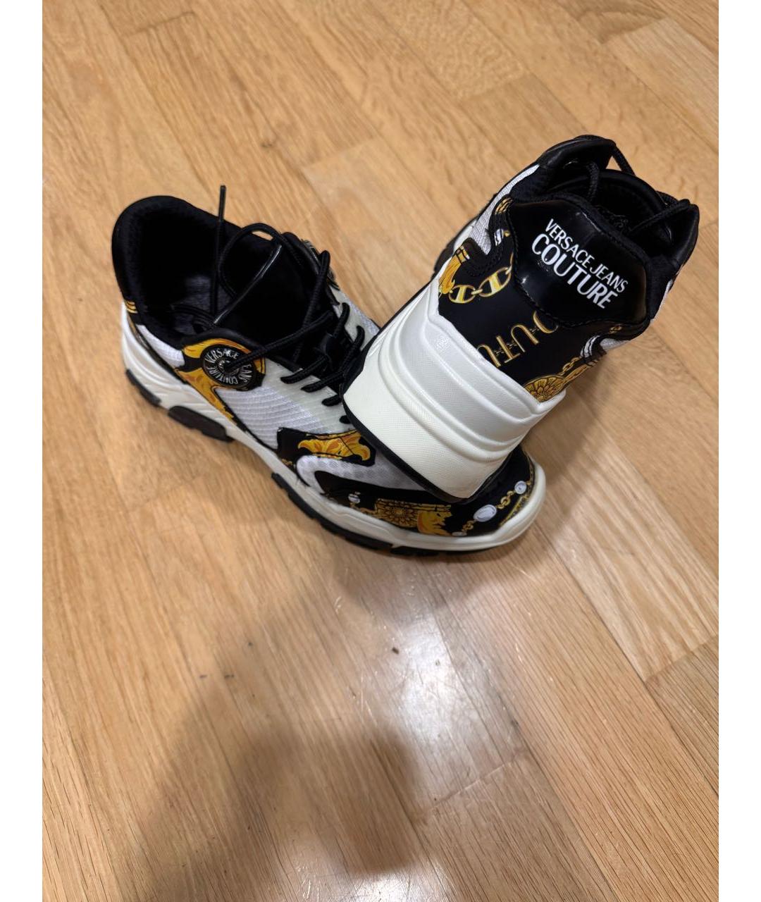 VERSACE JEANS COUTURE Белые кроссовки, фото 3
