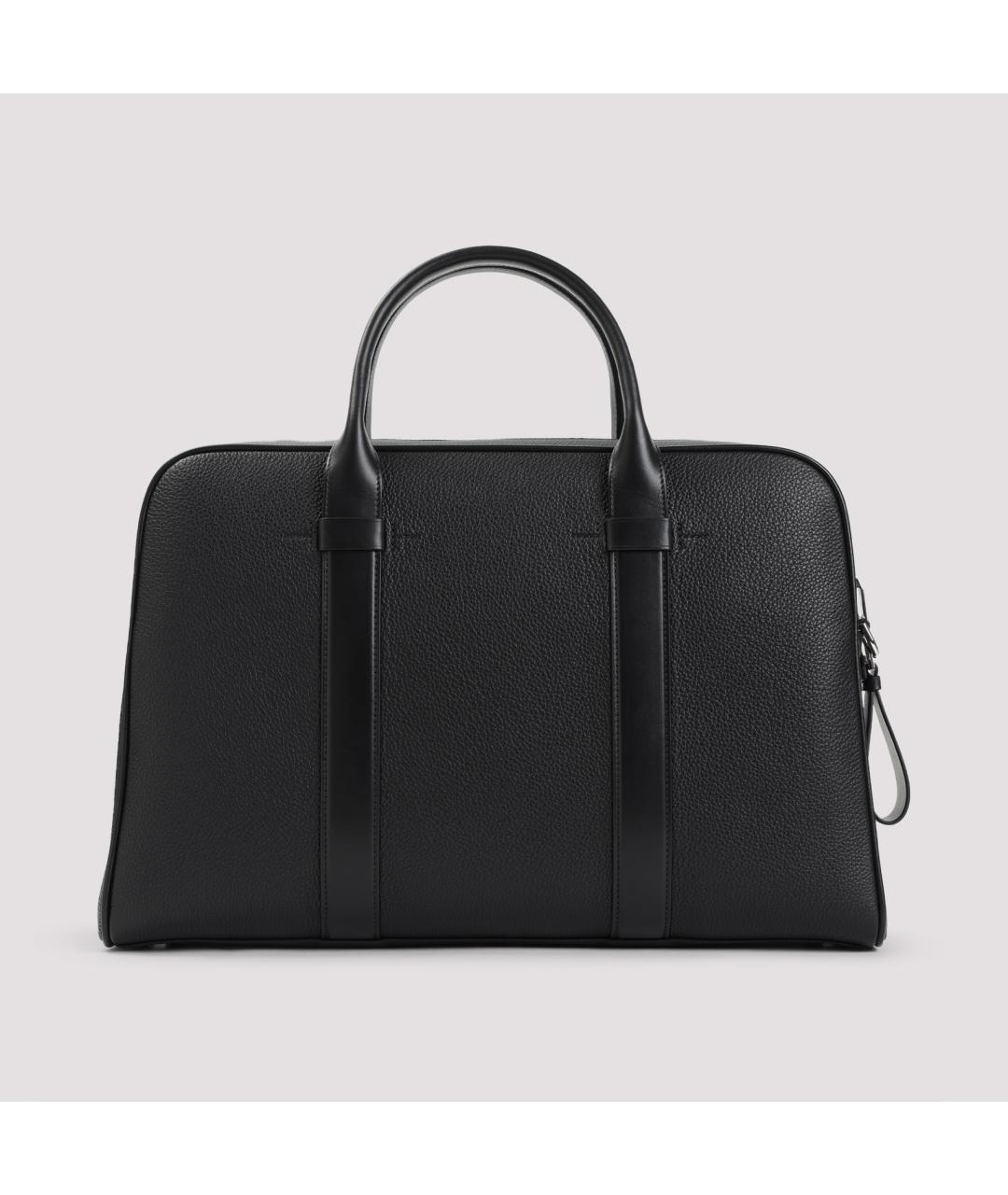 TOM FORD Черный кожаный портфель, фото 4