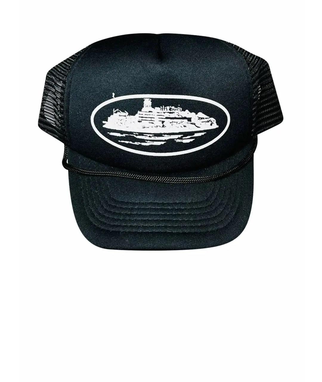 CORTEIZ Черная синтетическая кепка/бейсболка, фото 1