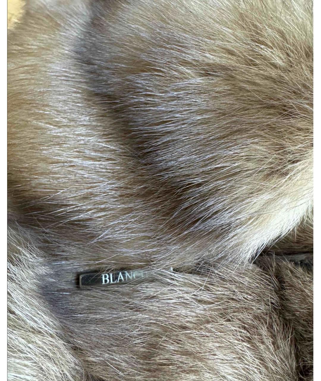 BLANCHA Коричневая замшевая дубленка, фото 8