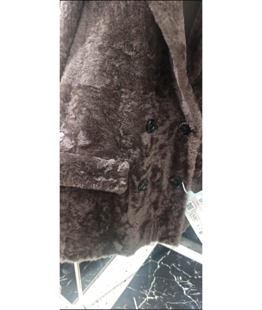 BLANCHA Коричневая дубленка, фото 7