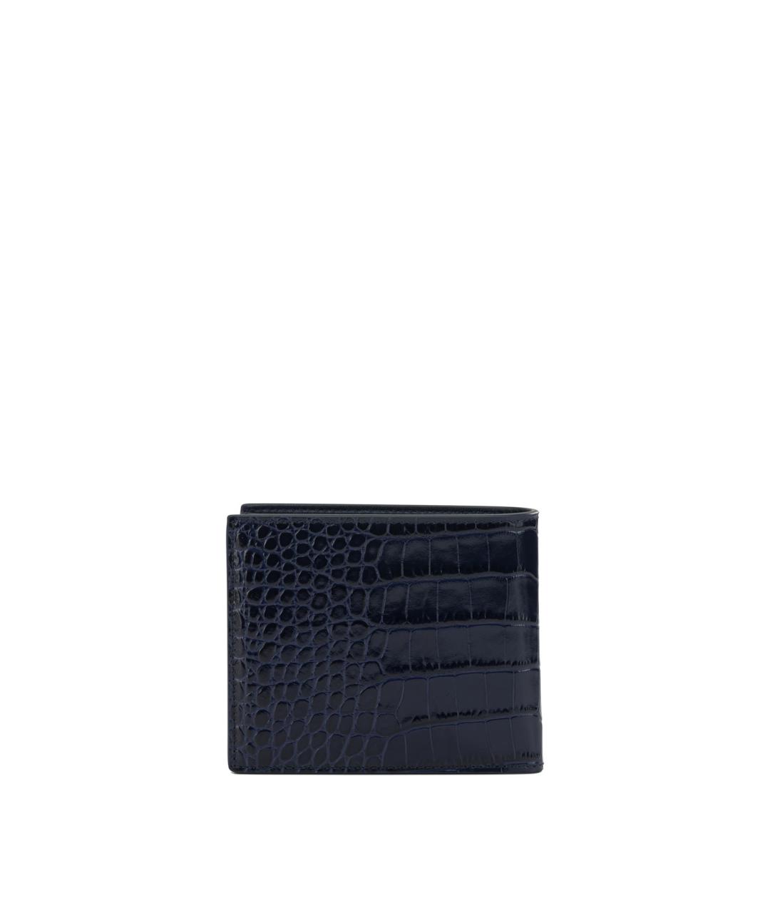 TOM FORD Синий кожаный кошелек, фото 3