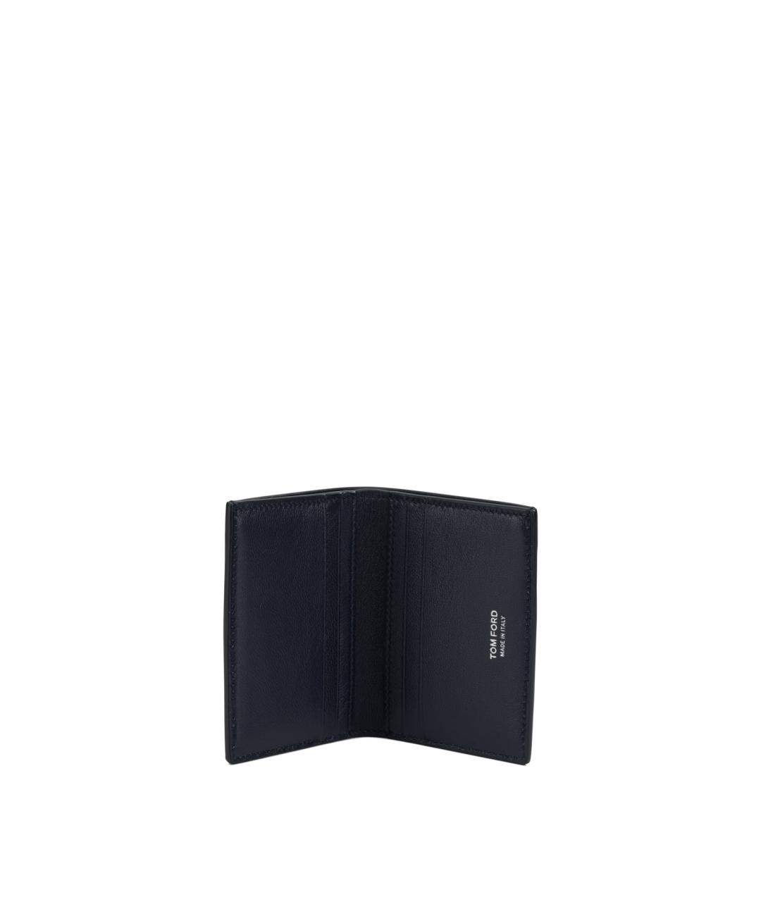 TOM FORD Синий кожаный кардхолдер, фото 5