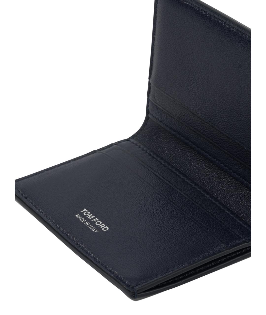 TOM FORD Синий кожаный кардхолдер, фото 4