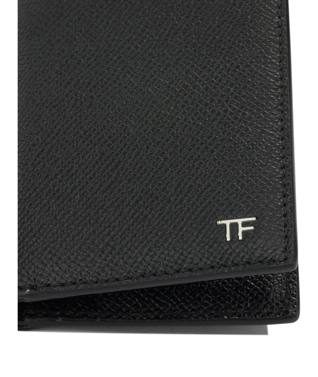 TOM FORD Черный кожаный кошелек, фото 4