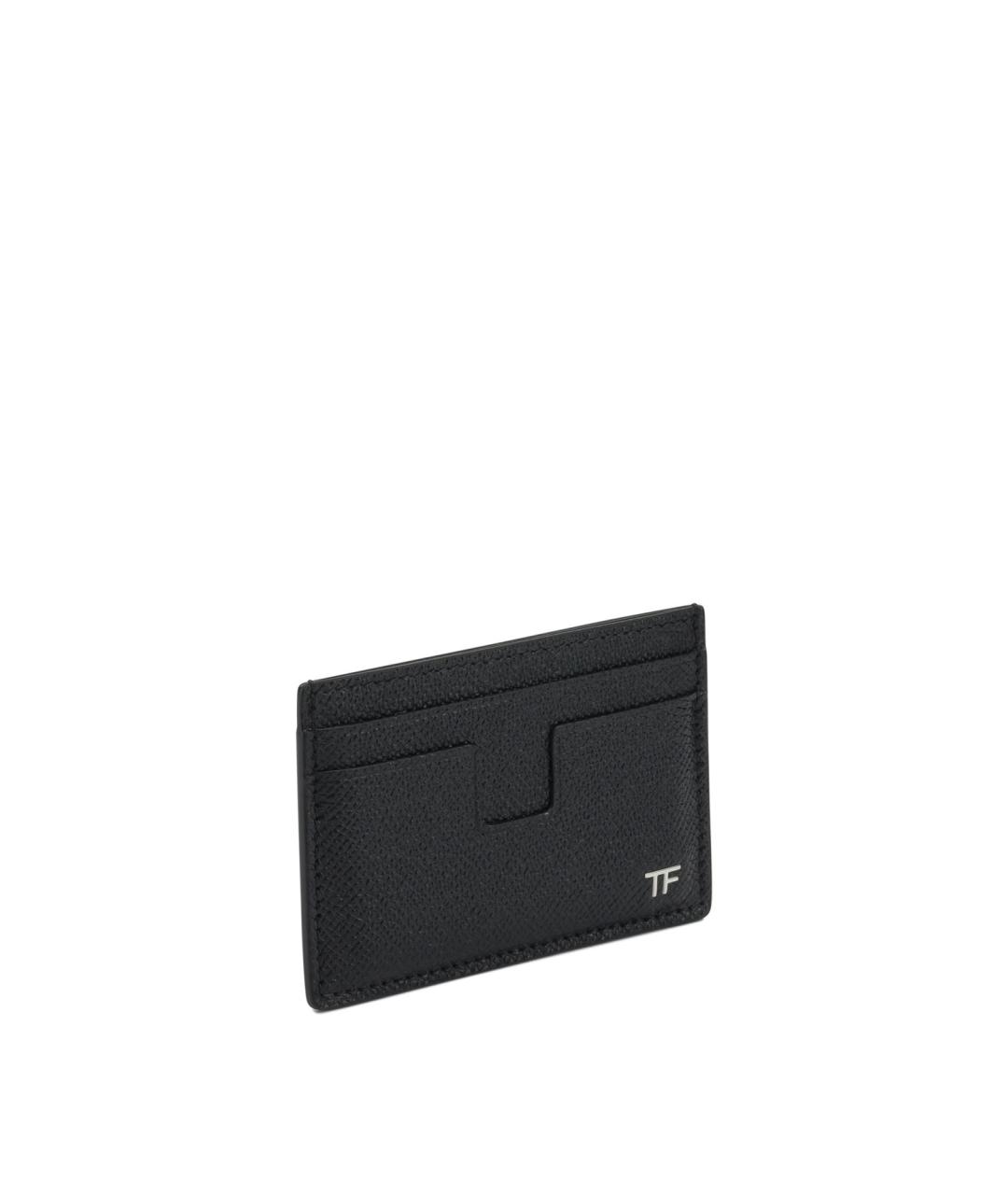 TOM FORD Черный кожаный кардхолдер, фото 2